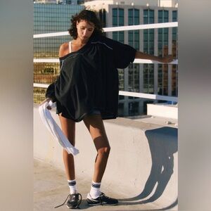 New FP Movement by Free People Field Tee ~ Black